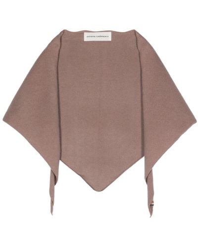 Extreme Cashmere No35 Knitted Scarf - Natural