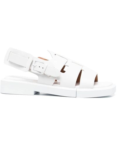 Robert Clergerie Slingback-strap Detail Sandals - White