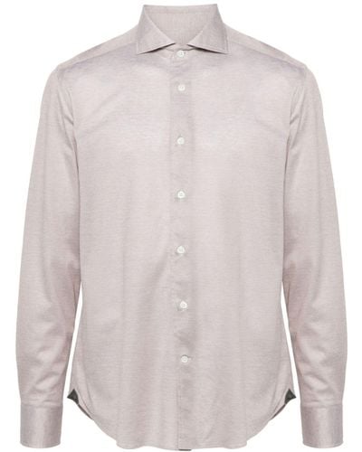 Corneliani Camisa de manga larga - Blanco