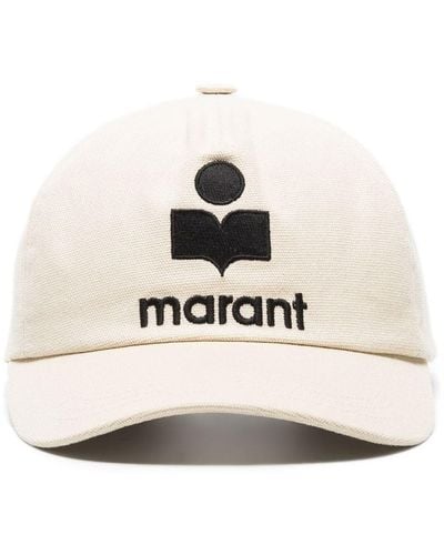 Isabel Marant Tyron Logo-embroidered Baseball Cap - Natural