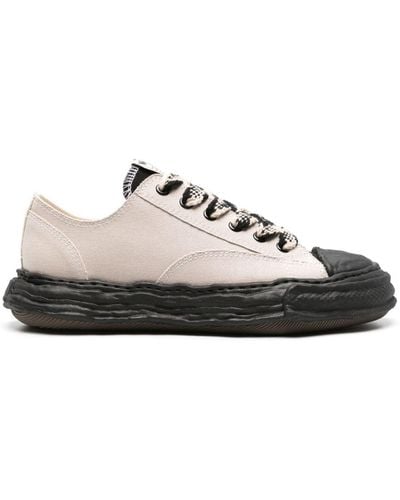 Maison Mihara Yasuhiro Neutral Peterson23 Og Sole Canvas Sneakers - White