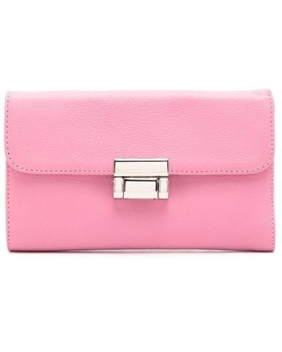 Sarah Chofakian Ella Leather Wallet - Pink