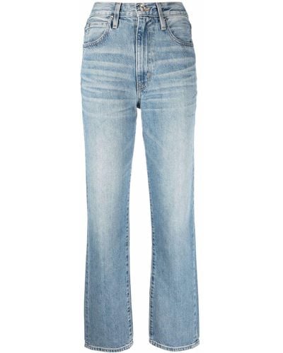 SLVRLAKE Denim London High-waisted Jeans - Blue