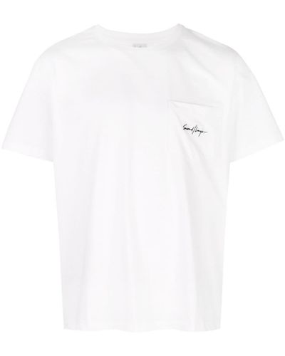 Second/Layer ポケット Tシャツ - ホワイト