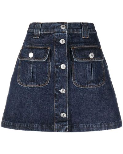 RE/DONE originals 25 デニム ミニスカート | testes.metalesp.com.br