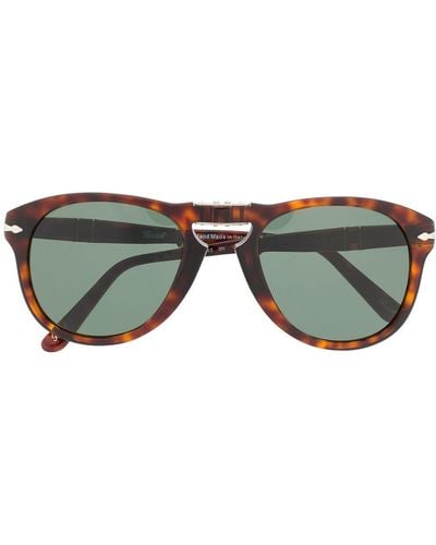 Persol Tortoiseshell Frame Sunglasses - Brown