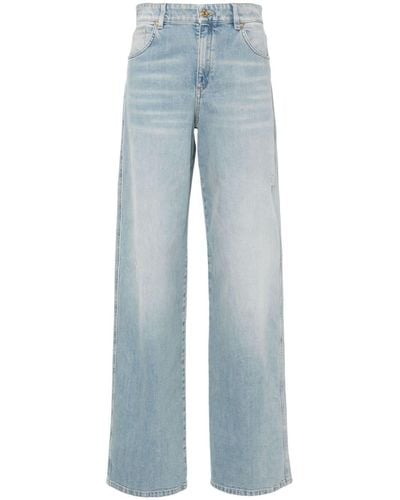 Blumarine Jeans mit weitem Bein - Blau