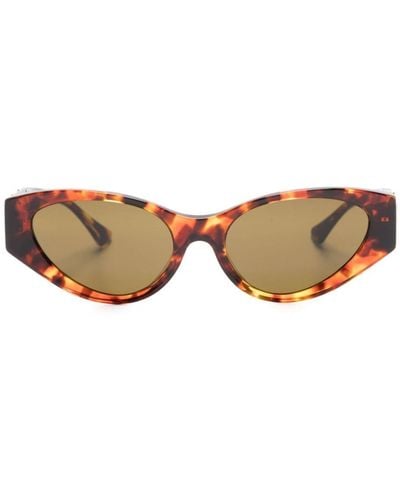 Versace Medusa Legend Cat-eye Sunglasses - Brown
