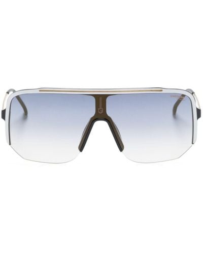 Carrera 1060 Sonnenbrille mit Shield-Gestell - Blau
