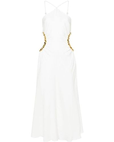 Cult Gaia Silvia Cut-out Maxi Dress - White