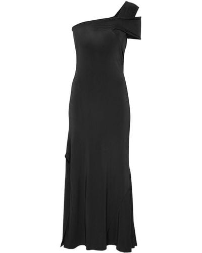 Paloma Wool Long Howa One-shoulder Dress - Black