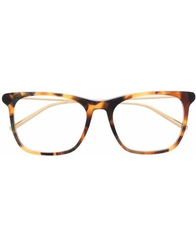 Boucheron トータスシェル 眼鏡フレーム - ブラウン
