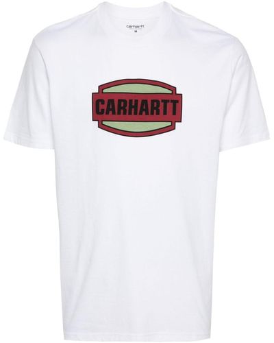 Carhartt Press Script T-Shirt - Weiß