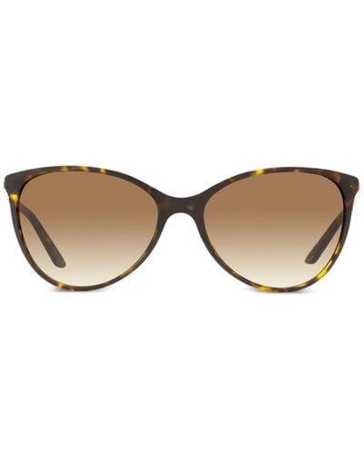 Versace Eyewear Oversized Cat-eye Sunglasses - Brown
