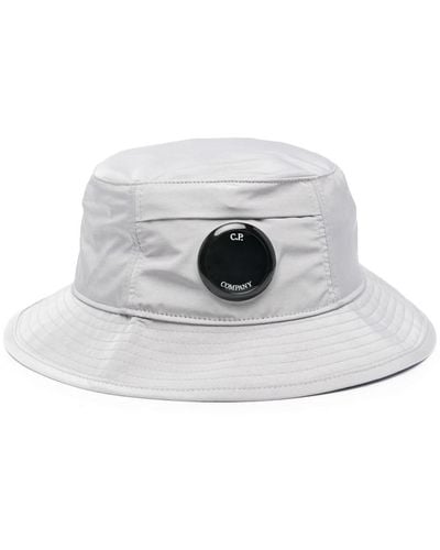 C.P. Company Sombrero de pescador Chrome-R Lens - Gris