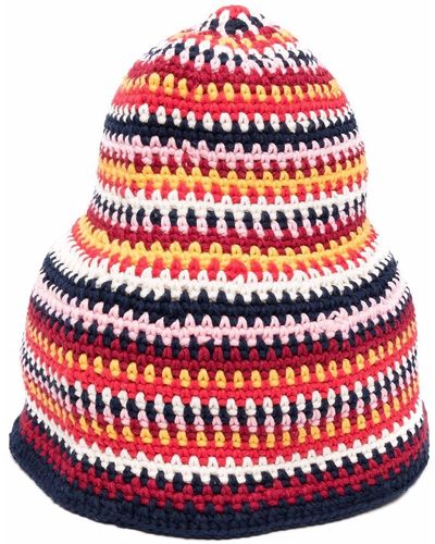 Alanui Crochet Beach-break Hat - Multicolour