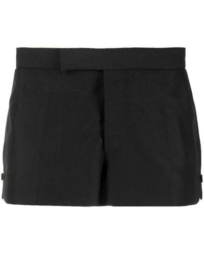 Thom Browne Tailored Wool Shorts - Black