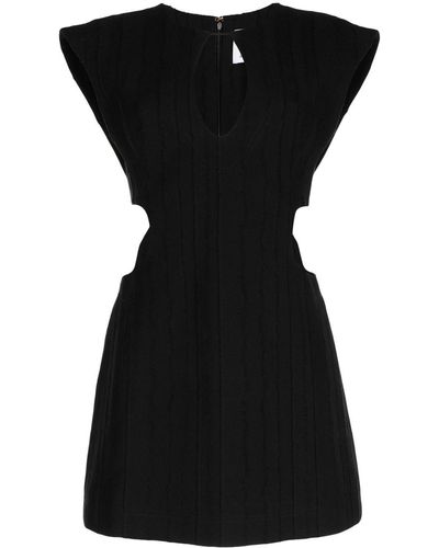 Acler Riddells Cut-out Mini Dress - Black