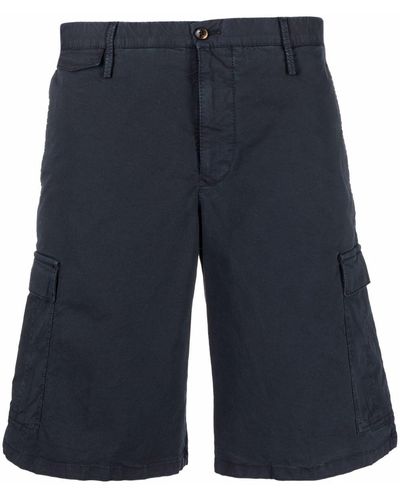 PT Torino Cargo-pocket Shorts - Blue