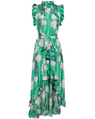 Cynthia Rowley Garden of Eden Maxi Dress - Grün