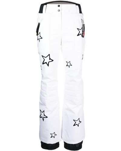 Rossignol W Stellar Star-print Pants - White