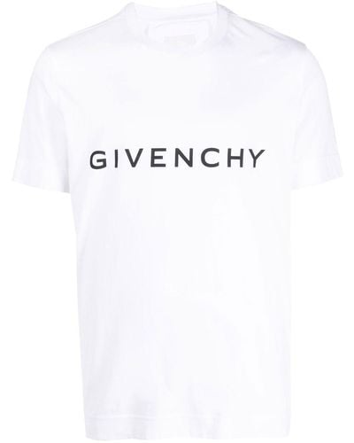 Givenchy T-shirt réversible blanc en coton