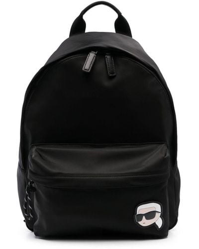 Karl Lagerfeld K/ikonik 2.0 Klassik Backpack - Black