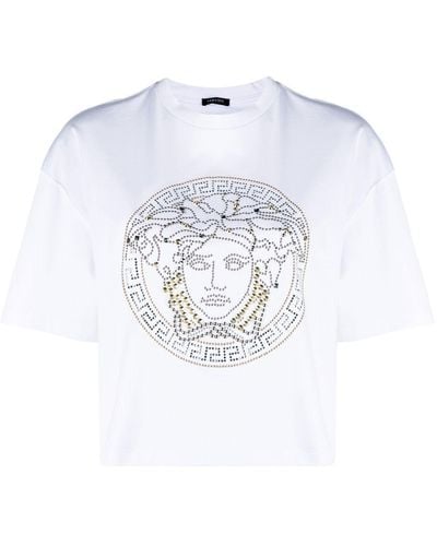 Versace メドゥーサ Tシャツ - ホワイト