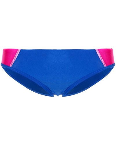 Duskii Slip bikini bicolore Ella - Blu