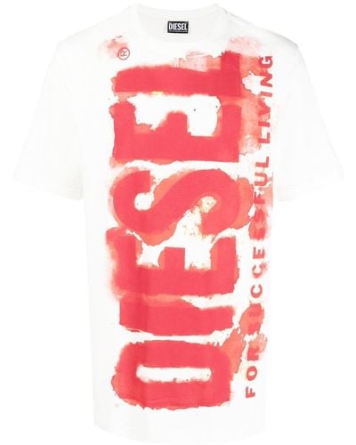 DIESEL T-just-e16 Tシャツ - ホワイト