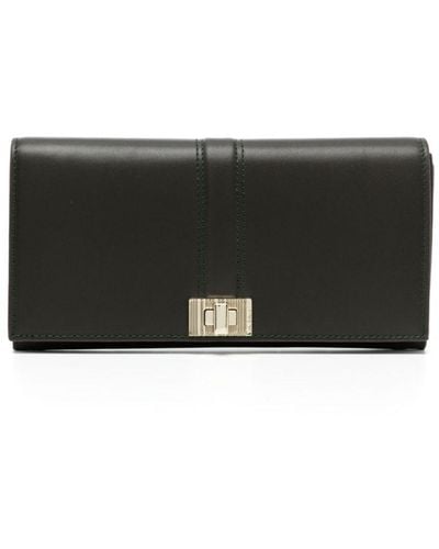 Paul Smith Leather Long Wallet - Zwart