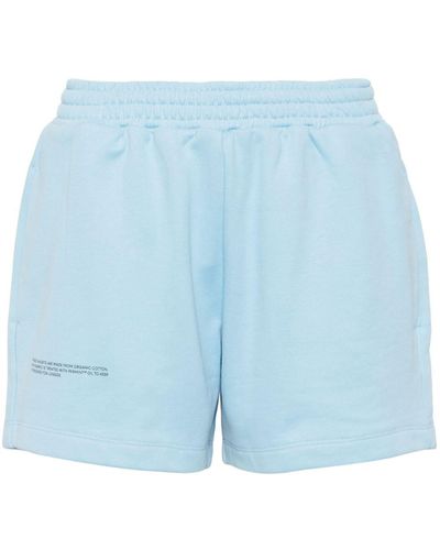 PANGAIA 365 Organic Cotton Track Shorts - Blue