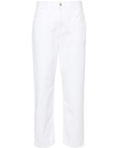 Moncler High Waist Jeans - Wit