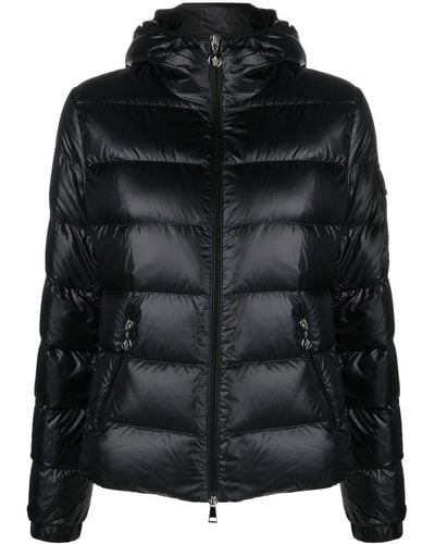 Moncler Gles Hooded Quilted Jacket - Black
