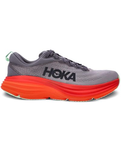 Hoka One One Baskets Bondi 8 - Rouge