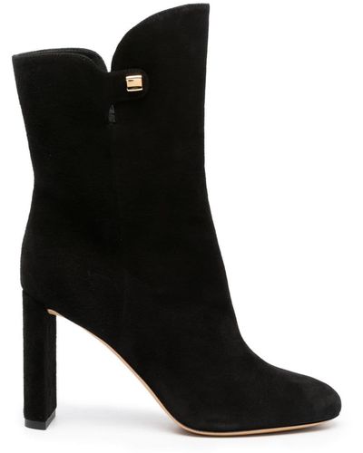 Maison Skorpios Gabriella 90mm Ankle Boots - Black
