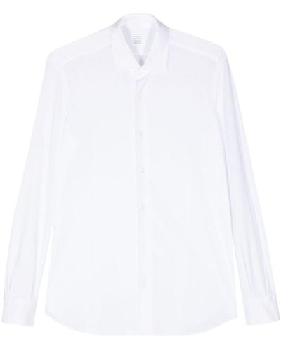 Mazzarelli Textured-finish Shirt - White