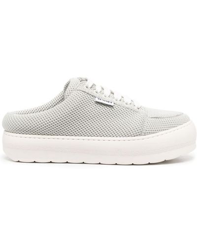 Sunnei Dreamy Sabot Slip-on Sneakers - White