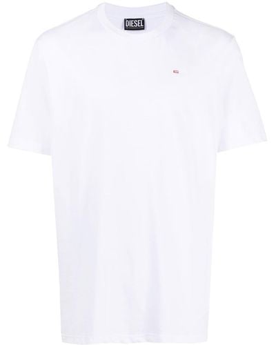 DIESEL T-just-microdiv ロゴ Tシャツ - ホワイト