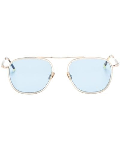 Moscot Fanagle Pilot-frame Sunglasses - Blue