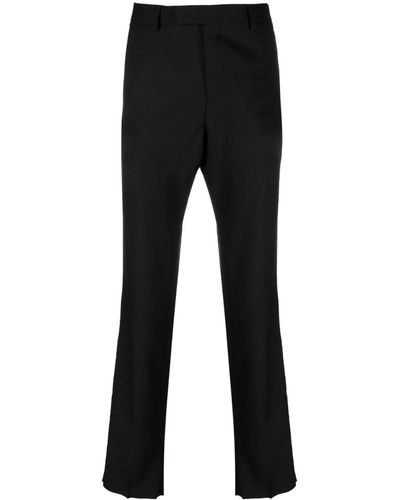 Lardini Straight-leg Tailored Trousers - Black