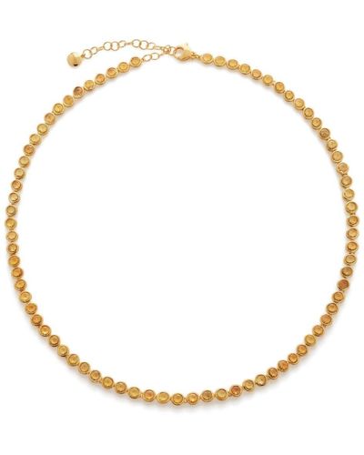 Monica Vinader X Kate Young Tennis Necklace - Metallic