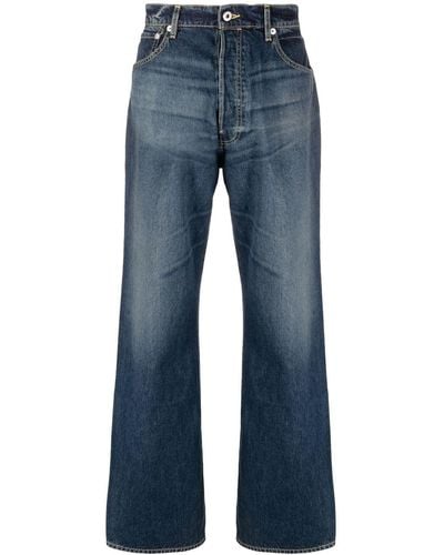 KENZO Straight Jeans - Blauw