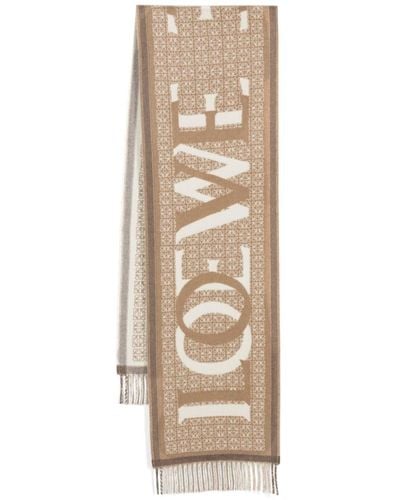 Loewe Love スカーフ - ナチュラル