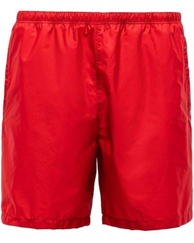 Prada Re-nylon Swim Shorts - Red
