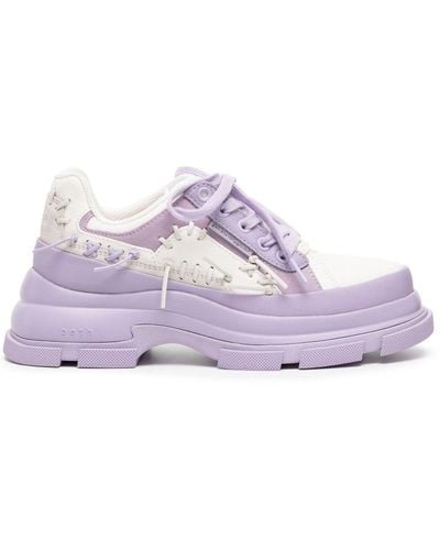 BOTH Paris Chunky Low-top Sneakers - Purple