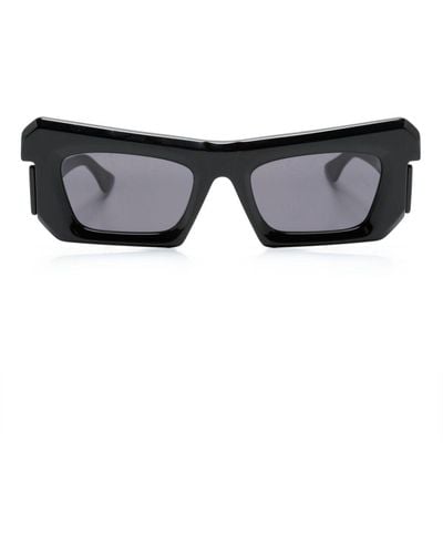 Kuboraum P2 Rectangle-frame Sunglasses - Black