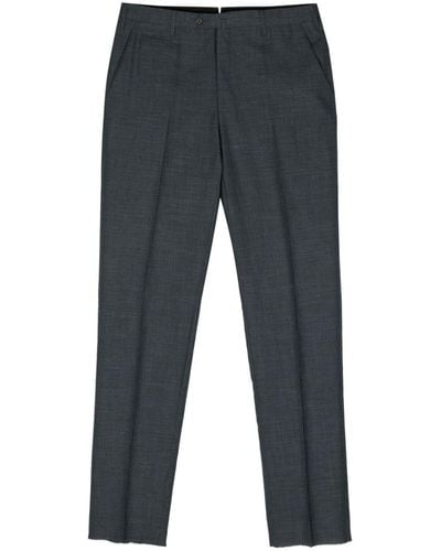 Corneliani Mid-rise Tailored Trousers - Grey