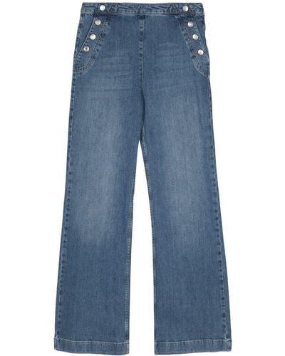 Jonathan Simkhai Straight Jeans - Blauw