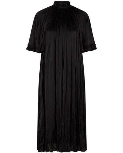 Rabanne ハイネック ドレス - ブラック